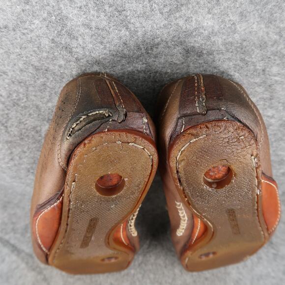 Ryan Rowe Shoes Mens 12 Casual Sneakers Leather Lace Up Brown Round Toe Flat - Picture 11 of 13
